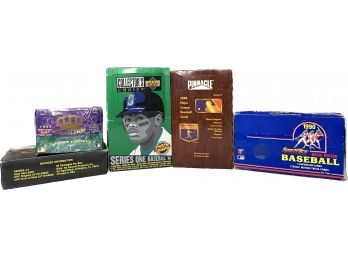 5 BOXES - Magic Motion Baseball Superstars And Trivia Cards, The Crown Collection 1994 Cards, And More