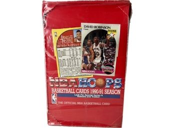 BOX BASKETBALL -SEALED 1990-91 NBA Hoops Basketball Cards