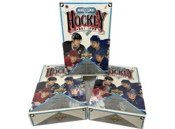 3 BOXES - Unopened 1991-92 NHL Hockey Upper Deck High Series Cards