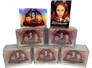 7 BOXES- Unopened Charmed Connections Ultra Premium Trading Cards And Witchblade Premium Trading Cards