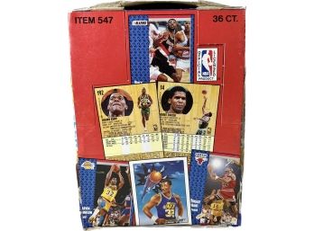 BOX BASKETBALL - 1991 Fleer Basketball Player Photo Cards                     EstateInventoryServices.com