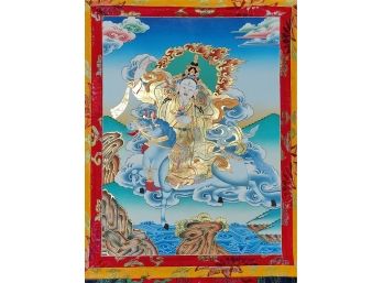 Achi Choki Drolma Thangka, 45 X 26'