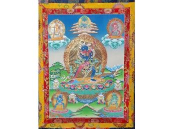 Chakrasamvara Thangka, 52 X 30'