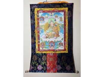 Guru Padmasambhava Thangka (28in X 42in)