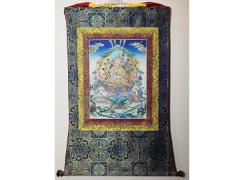 Guru Padmasambhava Thangka (30in X 47in)