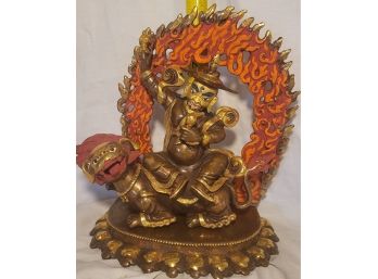 Dorje Shugden Statue-9in Tall