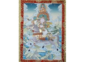 Achi Choki Drolma Thangka, 49 X 26'