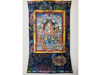 Guru Padmasambhava Thangka (25in X 40in)