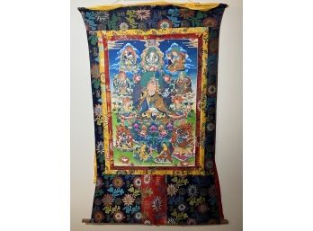 Guru Padmasambhava Thangka (39in X 64in)