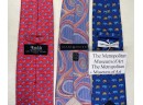 Museum Of Metropolotan Art, Jhane Barnes, Budd, Silk Neckties