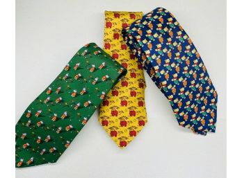 Burberry, Hermes Paris, Beaufort Silk Neckties