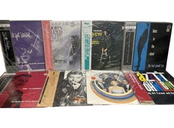 UNOPENED Japanese Quartet And Jazz Vinyls, (8), Rosemary Clooney, Tombone Scene, John Lewis