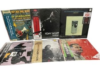 UNOPENED Japanese Vinyl, (6), Stan Getz, Milli Vernon, Tony Scott Quartet