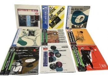 UNOPENED Japanese Vinyl Records: Vintage Jazz. See Photos For Artists.