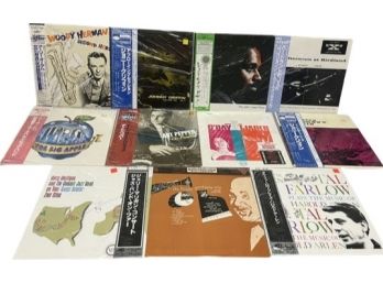 UNOPENED Japanese Pressed Vinyls (11): Vintage Jazz, See Photos For Artists.