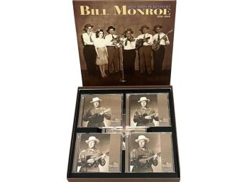 CD Box Set With 4 CDs And Book: Bill Monroe, Blue Moon Of Kentucky