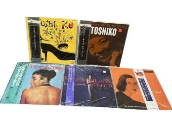 UNOPENED Japanese Vinyl (5): Betty Carter, Toshiko, Buddy DeFranco, Nancy Wilson.