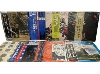 UNOPENED Japanese Vinyl, (8), Gil Mille, Teddy Wilson Piano, Oscar Peterson Trio