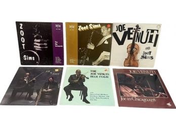 UNOPENED Vintage Jazz Vinyls By Zoom Sims & Joe Venuti.