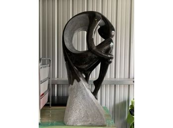 Graceful Form 43 Inch High Modern Fountain.