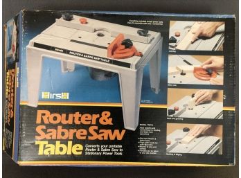 Router And Sabresaw Table