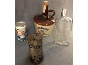 Vintage Beer Cans And Bottles