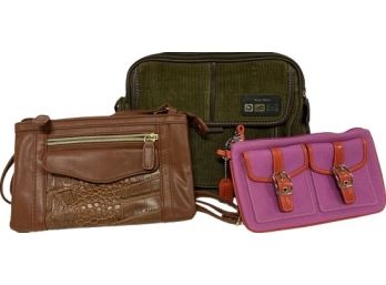 Collection Of Womens Purses From Coach, Nine West And More!