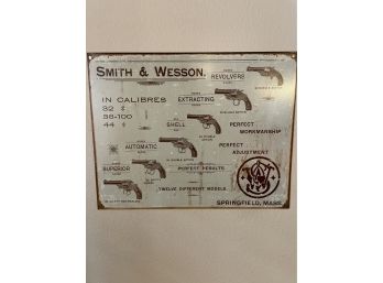 Smith & Wesson Gun Metal Print