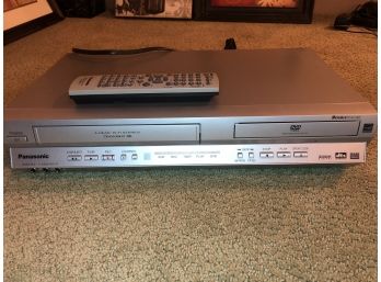 Panasonic DVD Player And VHS