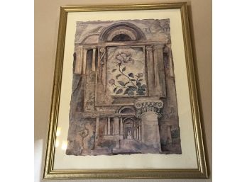 Framed Greek Style Picture