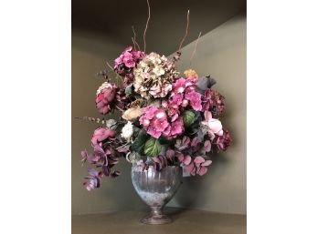 Vase With Artificial Flowers