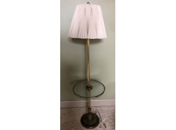 Floor Lamp With Glass Table