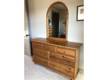 Beautiful Dresser With Mirror (decor Items Not Included)