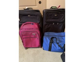 4 Pieces Of Luggage Various Sizes