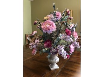 Vase With Artificial Flowers