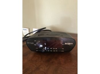 Sony Alarm Clock With Radio