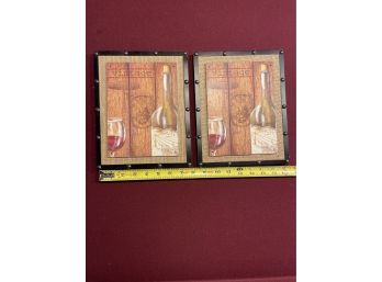 Wine Decor Set Of 2 Prints