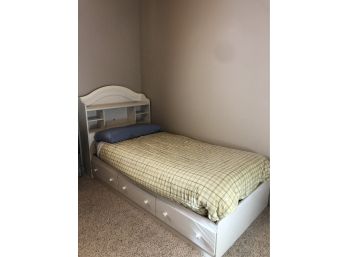 South Shore Twin Bed With Mattress