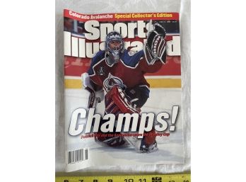 Special Edition Avalanche Stanley Cup Sports Illustrated, Collectors Edition