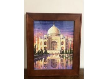 Artwork Of Taj Mahal, 20.5x23.5      A