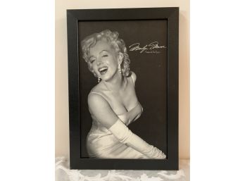 Framed Photograph Of Marilyn Monroe (y)