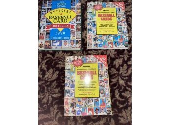 1990 And 1992 Baseball Card Catalogs