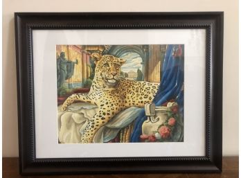 Artwork -leopard,28x22   A