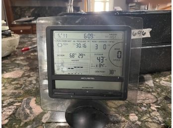 Acu Rite Weather Ticker Clock - SENSOR NOT INCLUDED