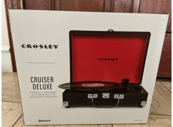 Crowley Cruiser Deluxe Portable Turntable, Still In Box