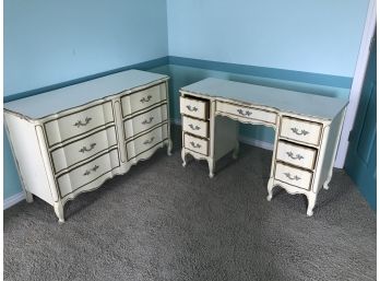 Vintage Desk And Dresser Set    PF