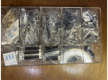 Assorted Computer Hardware Pieces, Along With A Realistic 200 Channel Programmable Scanner Radio