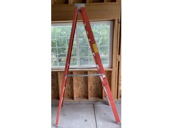 Orange 8 Foot Ladder, Good Condition