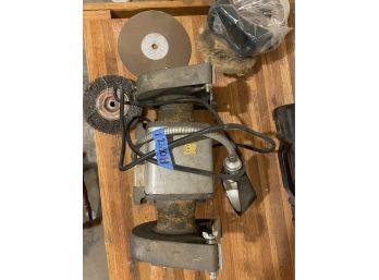 Craftsman 1/3 H.P. Bench Grinder With Different Attachments