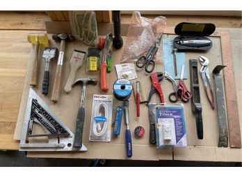 Massive Lot Of Tools. Hammers, Coleman Coldheat, Gloves, And More!!